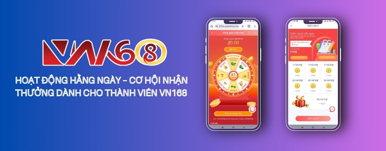 Hoạt Động Hằng Ngày VN168 – Cơ Hội Nhận Thưởng Hấp Dẫn - SLOTCOVE.LOL