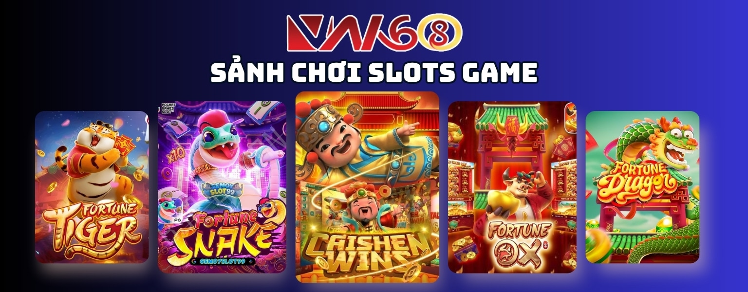 Slots Game VN168 – Trải Nghiệm Quay Số Trúng Thưởng Đỉnh Cao - SLOTCOVE.LOL