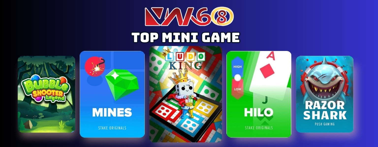 Mini Game VN168 – Chơi Nhanh, Thưởng Lớn, Giải Trí Đỉnh Cao - SLOTCOVE.LOL